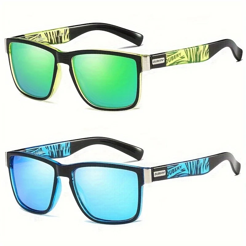 DUBERY 518 Polarized Sunglasses – UV400 Protection, 15 Color Options for Men & Women