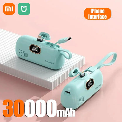 Xiaomi PowerBoost™ 30000 — Mini Fast-Charging Power Bank for iPhone & Android
