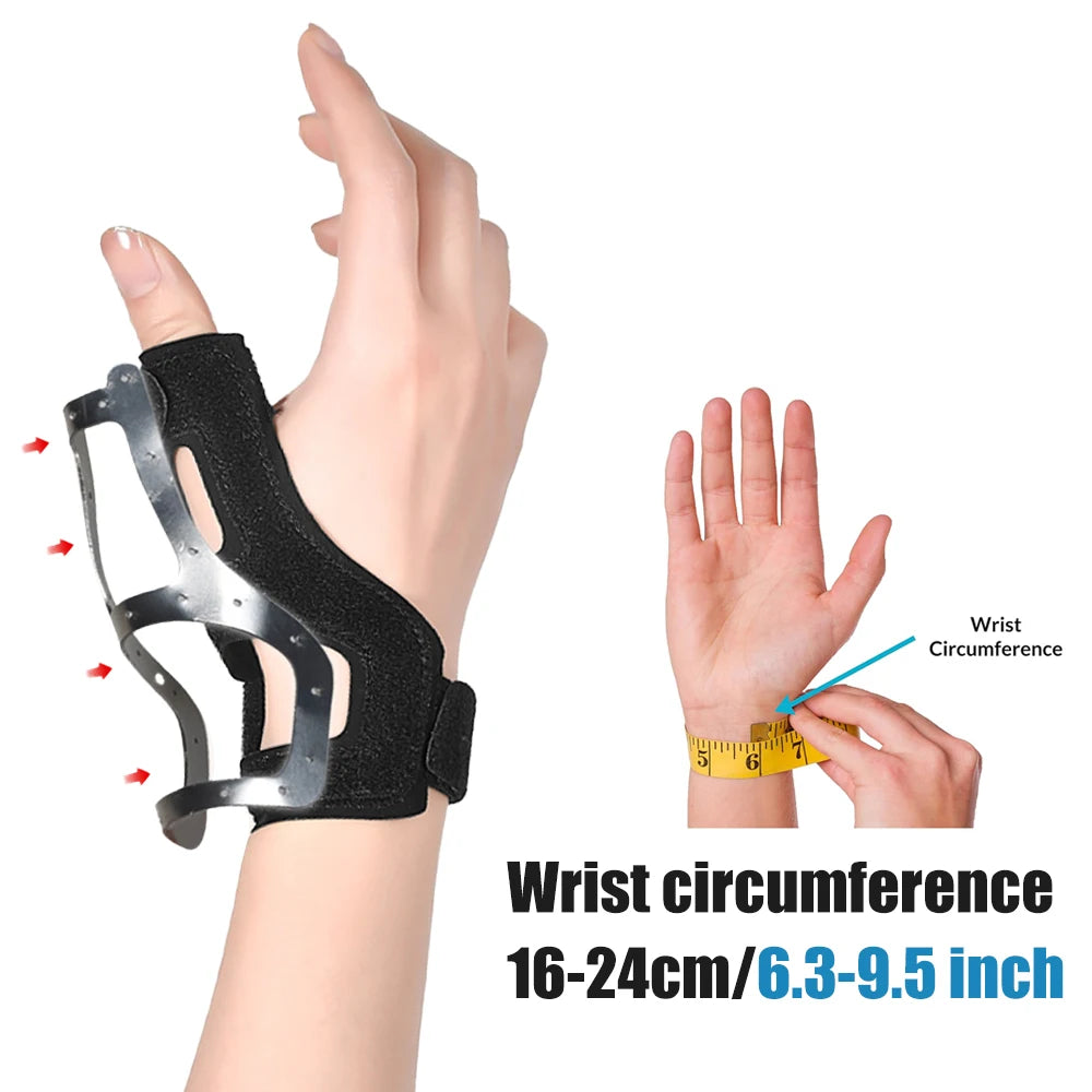 WristGuard Pro™ – Adjustable Wrist Brace with Metal Splint for Carpal Tunnel, Arthritis, Tendonitis & Pain Relief