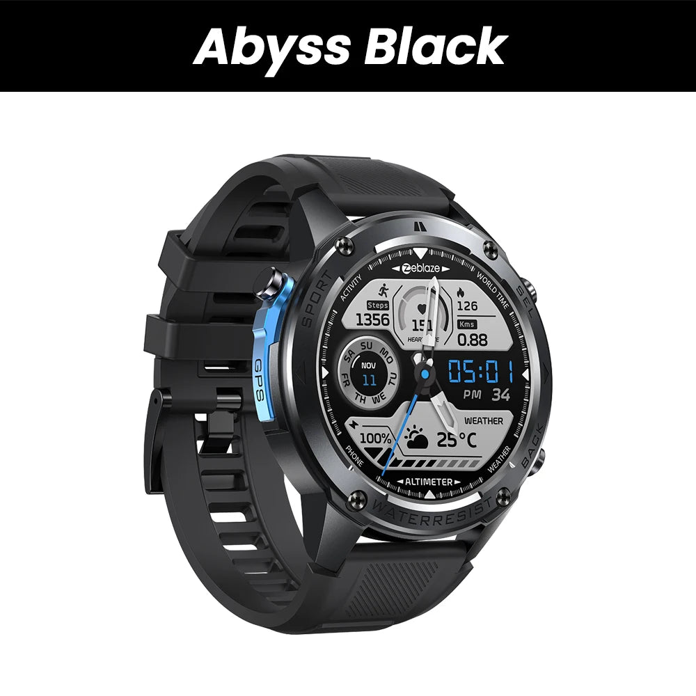 Zeblaze Stratos 2 Ultra GPS Smartwatch – Built for Adventure, Designed for Precision