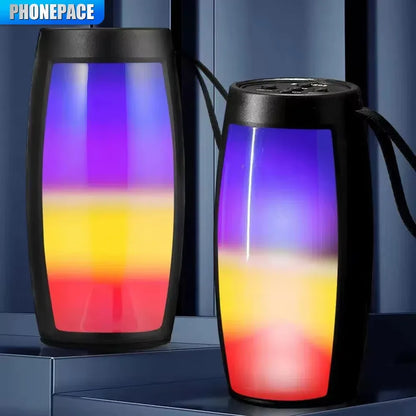 BassBlaze™ — Portable Bluetooth Speaker with Deep Bass & LED Light Show