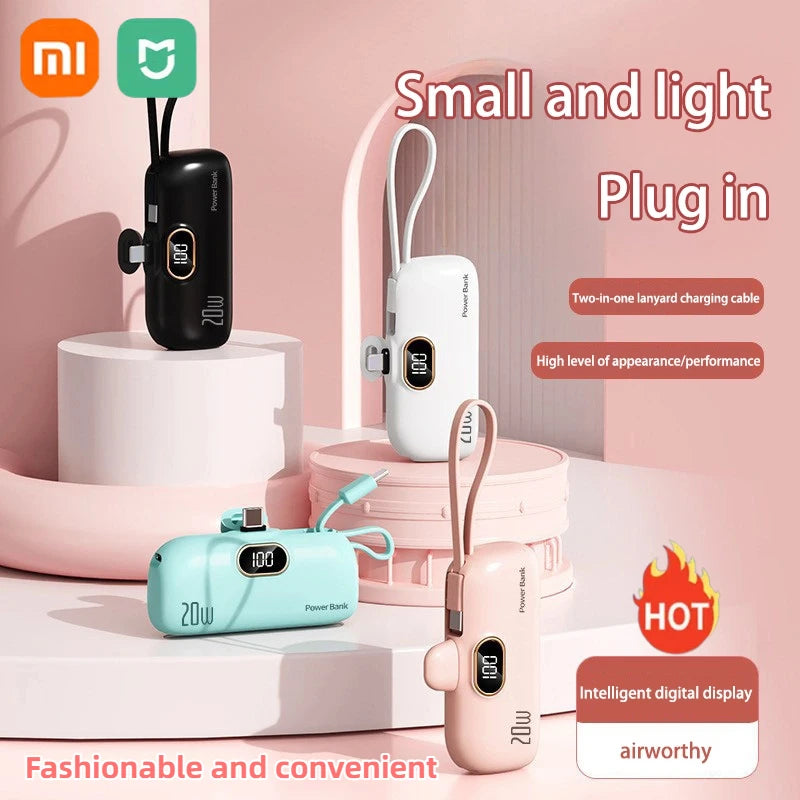 Xiaomi PowerBoost™ 30000 — Mini Fast-Charging Power Bank for iPhone & Android