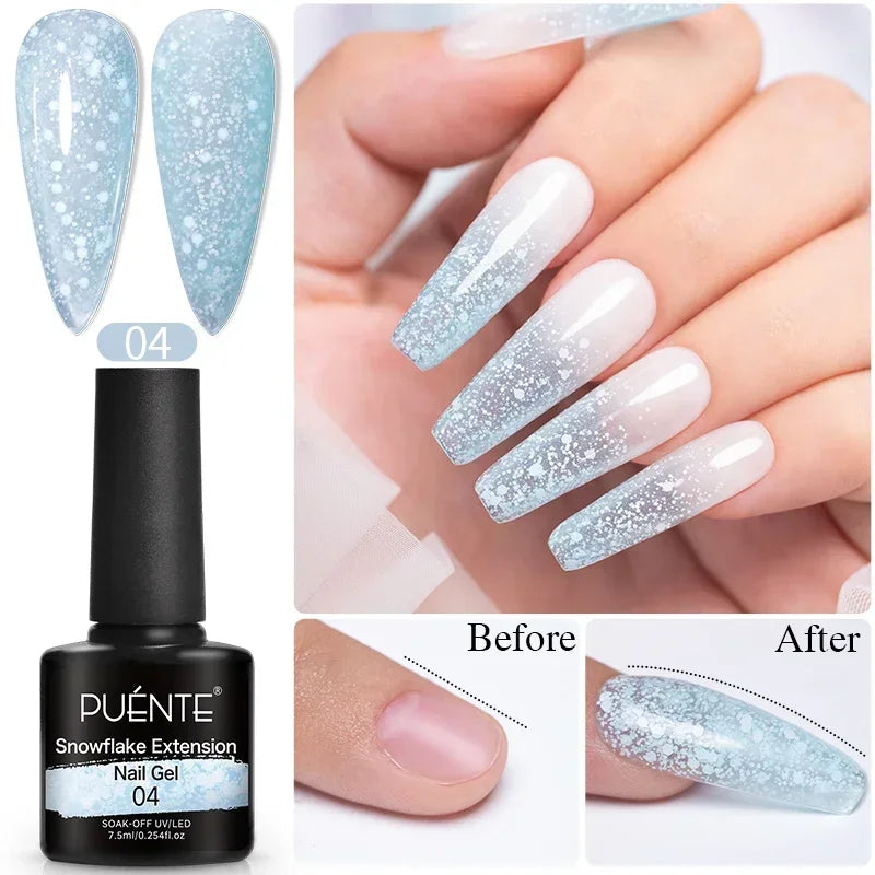 15ML HEMA-Free Base & Top Coat Set – Crystal Glossy & Velvet Matte Finish for Sensitive Nails | Soak-Off UV/LED Gel Varnish