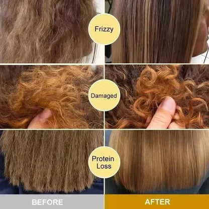 KeraGlow™ Magic Hair Vitamin Capsules – Fast-Acting Keratin Oil for Frizz-Free, Shiny Hair