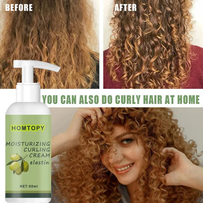 CurlCrafters™ Natural Curl Cream – Frizz-Free Moisture & Definition for Curly Hair