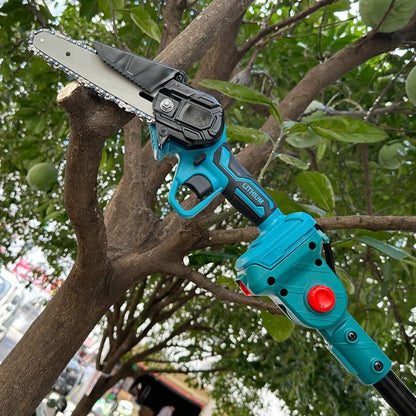 TreeReach Pro™ — 6-Inch Cordless Telescopic Pole Chainsaw (2.1M Adjustable)