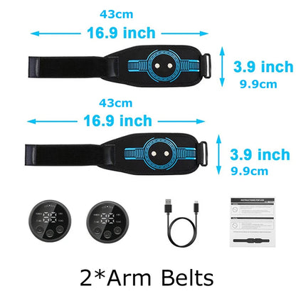 CoreSculpt™ EMS Abdominal Toning Belt – Muscle Stimulator for Slimming Waist, Arms & Legs