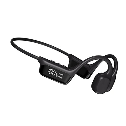 AquaVibe™ — Bone Conduction Bluetooth Headphones with MP3 & 32GB Storage (IPX8 Waterproof)