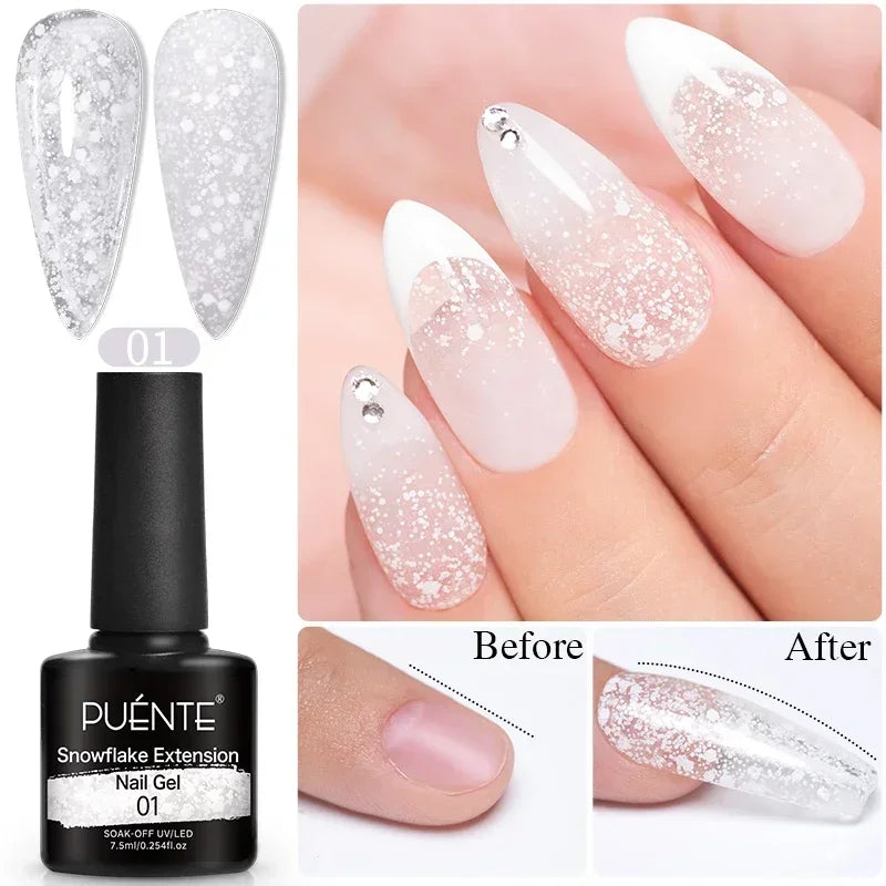 15ML HEMA-Free Base & Top Coat Set – Crystal Glossy & Velvet Matte Finish for Sensitive Nails | Soak-Off UV/LED Gel Varnish