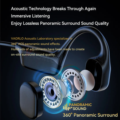 AquaVibe™ — Bone Conduction Bluetooth Headphones with MP3 & 32GB Storage (IPX8 Waterproof)