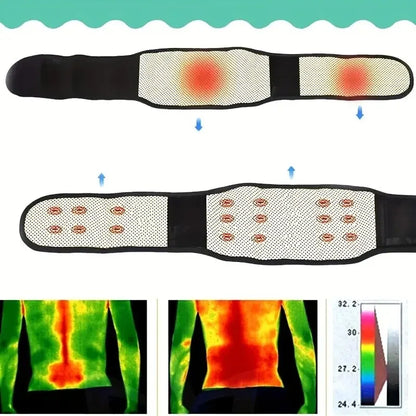 ThermaSpine™ — Self-Heating Magnetic Therapy Waist & Back Support Belt