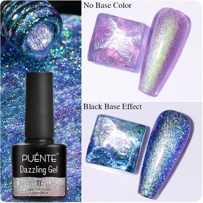15ML HEMA-Free Base & Top Coat Set – Crystal Glossy & Velvet Matte Finish for Sensitive Nails | Soak-Off UV/LED Gel Varnish