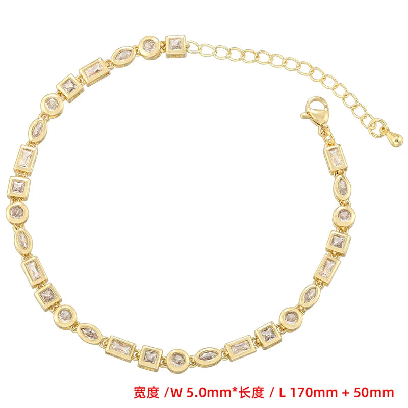 ZHUKOU Candy Cubic Zirconia Necklace – Couples Edition | VL242