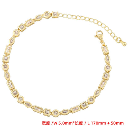 ZHUKOU Candy Cubic Zirconia Necklace – Couples Edition | VL242