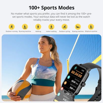 COLMI P81™ Smartwatch – 1.9” Ultra Display | Bluetooth Voice Calling, 100+ Sports Modes, 24/7 Health Monitor