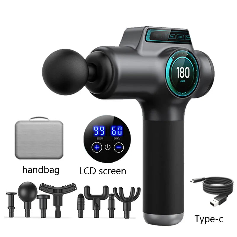 PowerPulse™ 99-Speed Professional Deep Tissue Massage Gun – Full-Body Recovery Tool for Athletes & Fitness Lovers