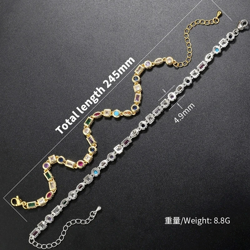 ZHUKOU Candy Cubic Zirconia Necklace – Couples Edition | VL242