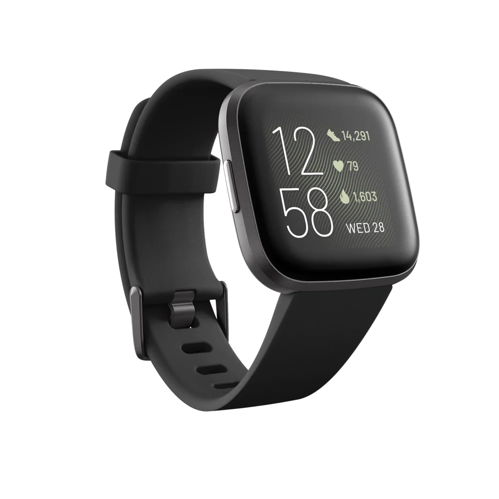 🖤 Fitbit Versa 2™ – Health & Fitness Smartwatch with Alexa, Heart Rate, Sleep & Swim Tracking