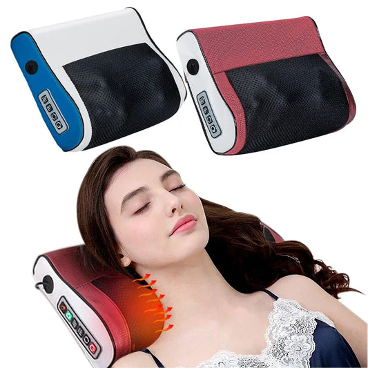 TheraKnead™ Neck & Shoulder Massager – Deep Tissue Kneading with Heat & Adjustable Intensity