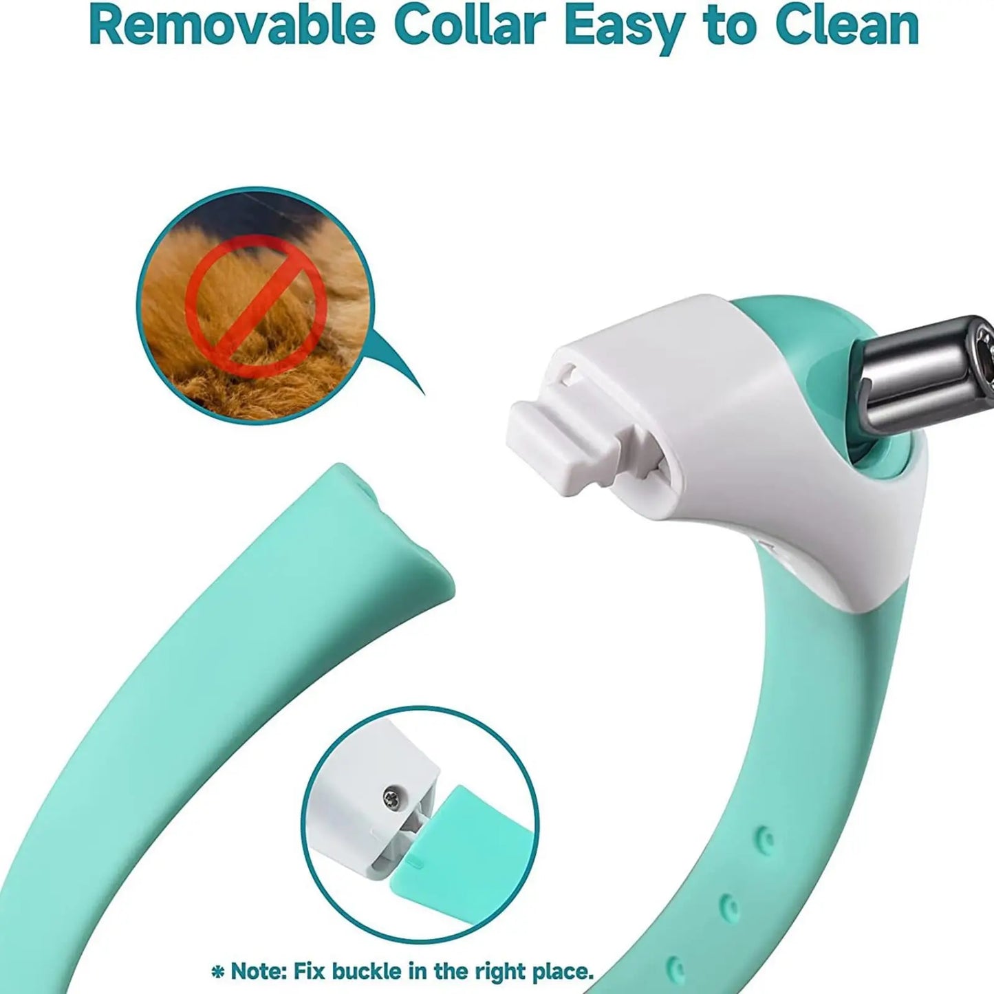 PounceBeam™ — Rechargeable Laser Toy Collar for Indoor Cats