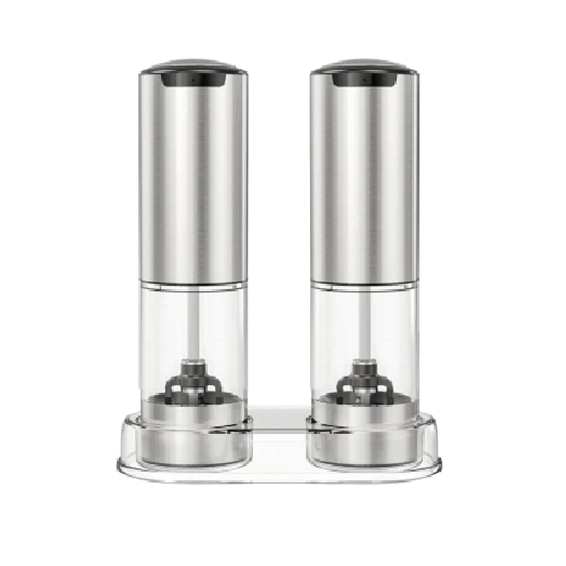 GrindMate™ USB Rechargeable Electric Salt & Pepper Mill (2 pcs)