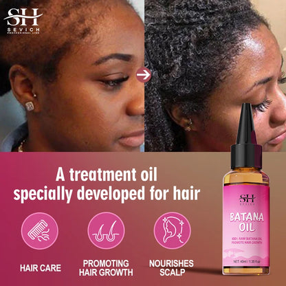 BatanaGlow™ 100% Pure Batana Oil Hair Butter – Restore Growth & Repair Bald Spots Naturally