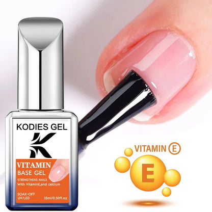 KODIES GEL Super Shine Diamond Top Coat – No-Wipe UV/LED Gel Sealer for Salon-Quality Finish | Long-Lasting Gloss Gel Polish