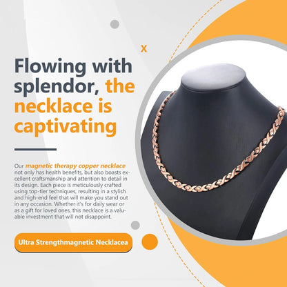 ARADOO Magnetic Copper Necklace – Stylish Pain Relief & Wellness Jewelry for Men & Women