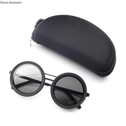 Multifunction Steampunk Polarized Sunglasses – 32GB Storage, UV400 Protection, Ideal for Driving, Fishing & Outdoor Lifestyle