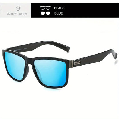 DUBERY 518 Polarized Sunglasses – UV400 Protection, 15 Color Options for Men & Women