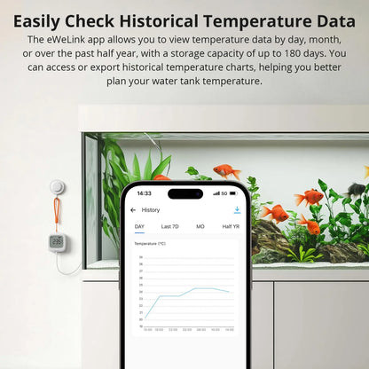 AquaSense™ Zigbee Smart Thermometer with LCD Display