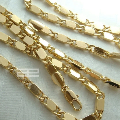 Gold-Plated New Style Cuban Chain Necklace – 50–70cm | Men & Women | Model N45