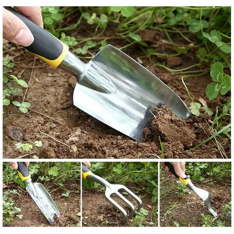 GrowEase™ — 5-in-1 Gardening Tools Set for Pruning, Planting & Transplanting
