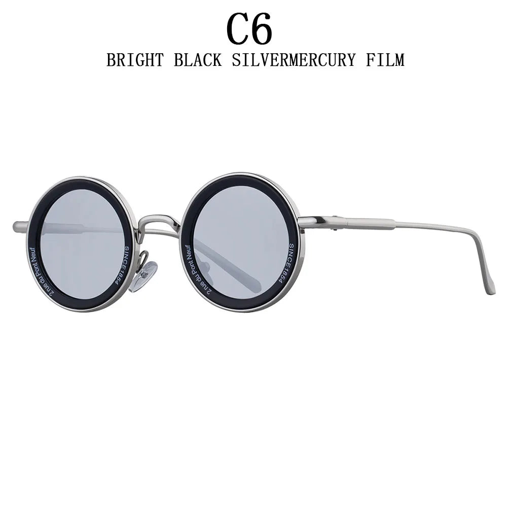 Here’s a complete Shopify product listing for your Round Steampunk Sunglasses, optimized to attract both men and women with a bold retro style: