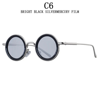 Here’s a complete Shopify product listing for your Round Steampunk Sunglasses, optimized to attract both men and women with a bold retro style: