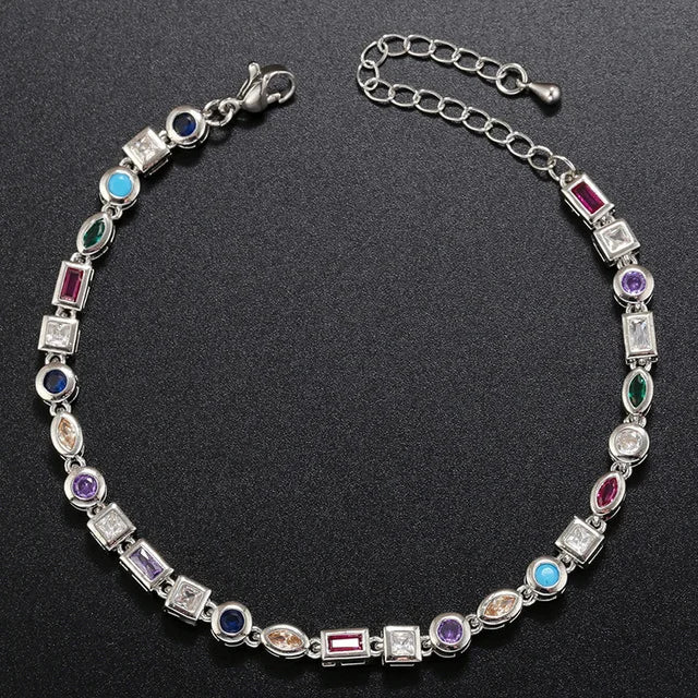 ZHUKOU Candy Cubic Zirconia Necklace – Couples Edition | VL242