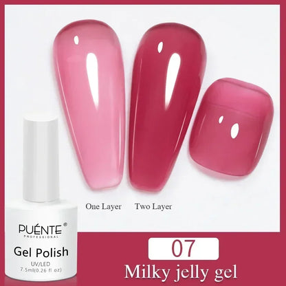 15ML HEMA-Free Base & Top Coat Set – Crystal Glossy & Velvet Matte Finish for Sensitive Nails | Soak-Off UV/LED Gel Varnish