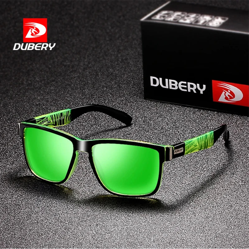 DUBERY 518 Polarized Sunglasses – UV400 Protection, 15 Color Options for Men & Women