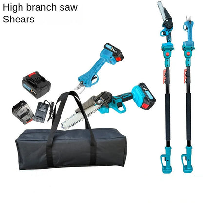 TreeReach Pro™ — 6-Inch Cordless Telescopic Pole Chainsaw (2.1M Adjustable)
