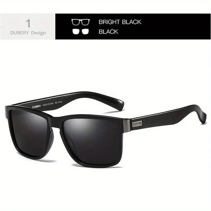 DUBERY 518 Polarized Sunglasses – UV400 Protection, 15 Color Options for Men & Women