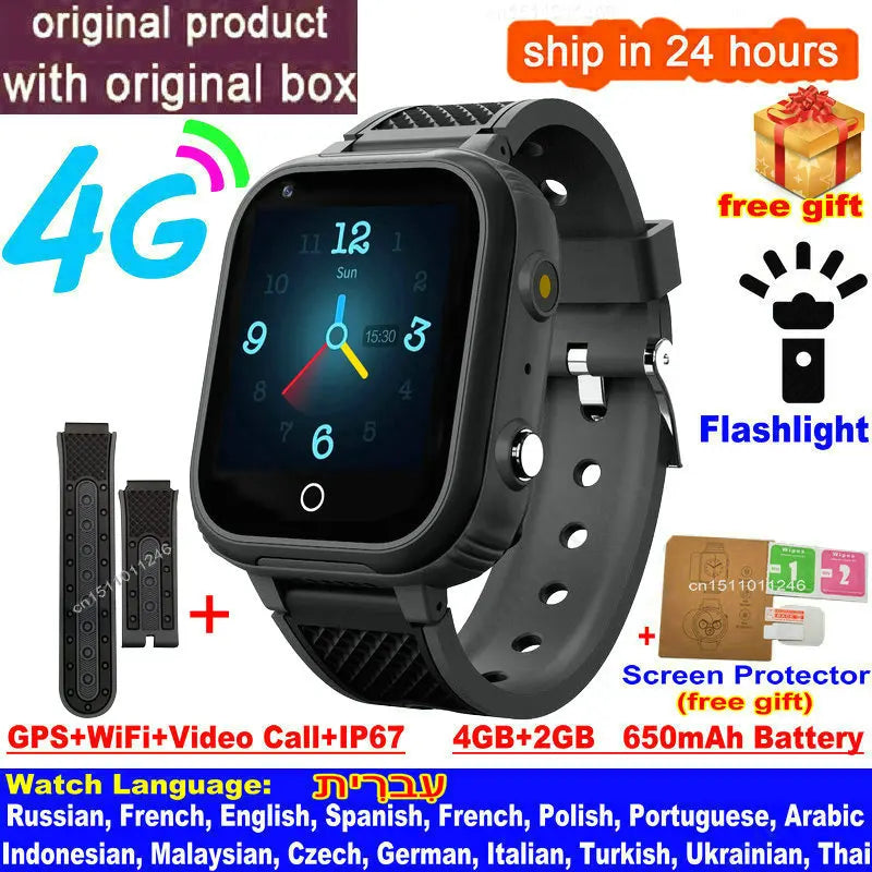 LT21 4G Kids Smartwatch – GPS Tracking, Video Calling & Safety in One Smart Device