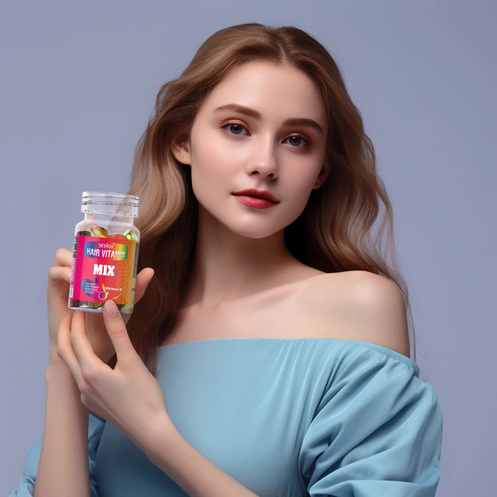 Sevich SilkDrops™ — 2025 Hair Repair Vitamin Capsules with Keratin & Moroccan Oil