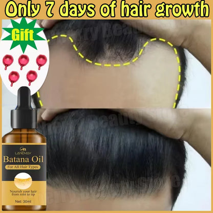 BatanaBoost™ 7-Day Hair Growth & Repair Serum – Anti-Loss Oil for Men & Women