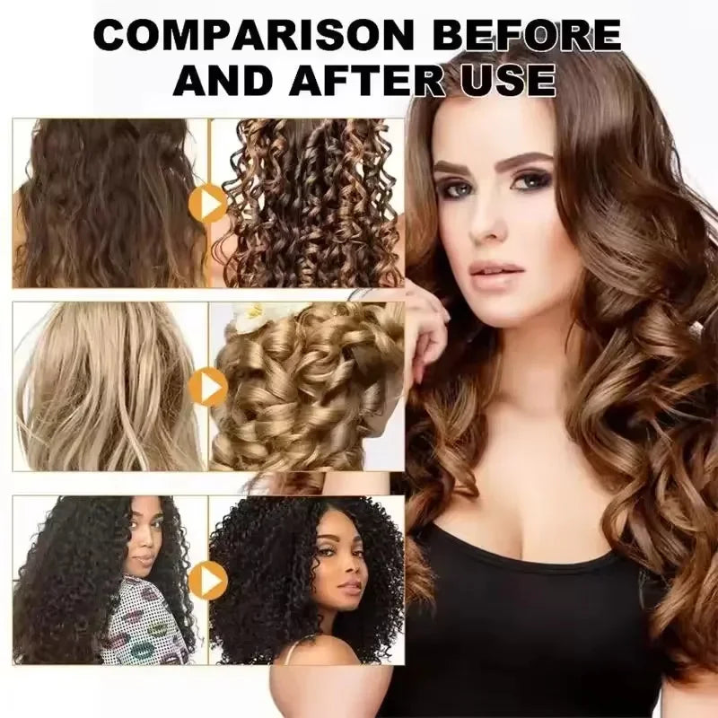 CurlCrafters™ Natural Curl Cream – Frizz-Free Moisture & Definition for Curly Hair