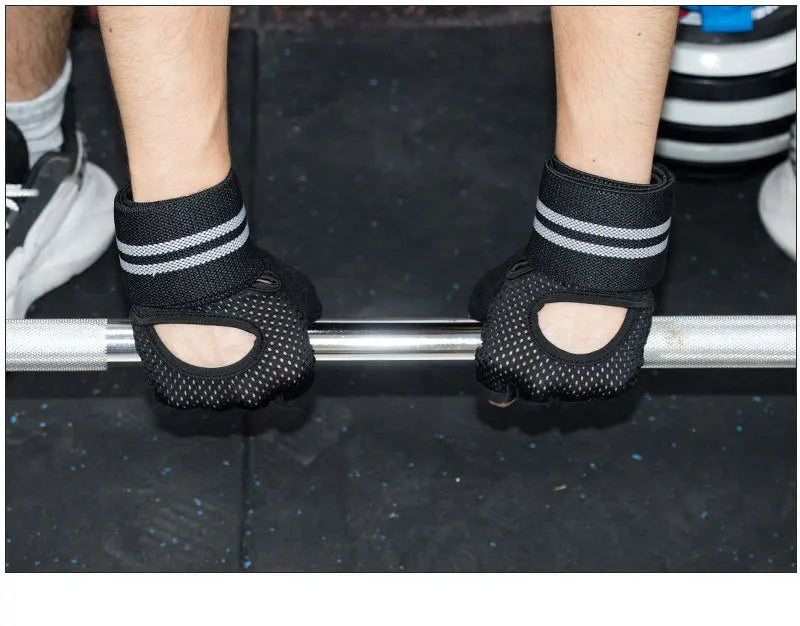 GripPro™ Half-Finger Sports Performance Gloves