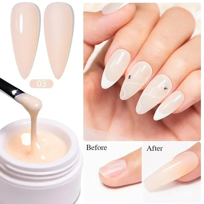 15ML HEMA-Free Base & Top Coat Set – Crystal Glossy & Velvet Matte Finish for Sensitive Nails | Soak-Off UV/LED Gel Varnish