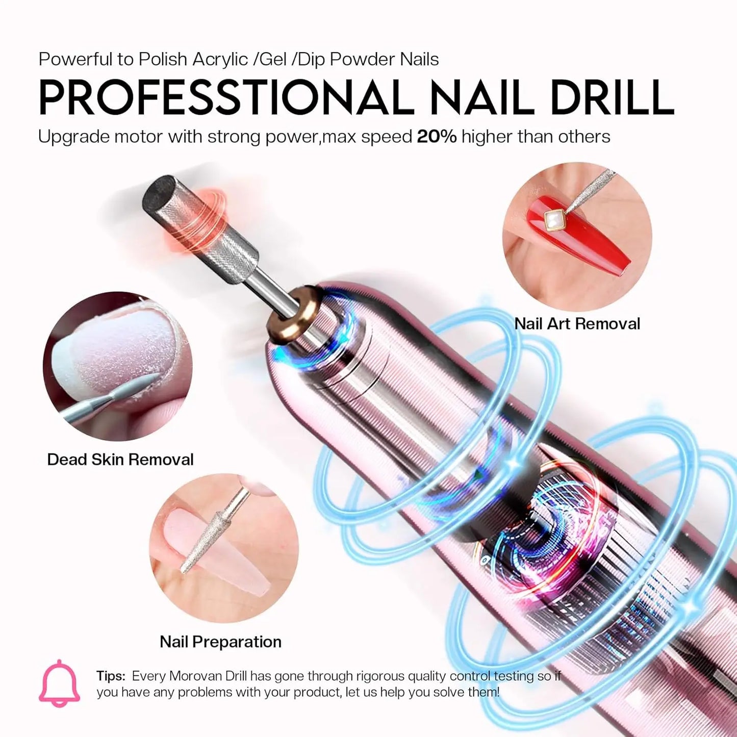 Morovan DiamondStart™ — All-in-One Acrylic Nail Kit for Beginners with Diamond Powder Art Set