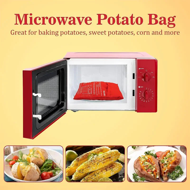 QuickTater™ — 4-Minute Microwave Potato Cooking Pouch