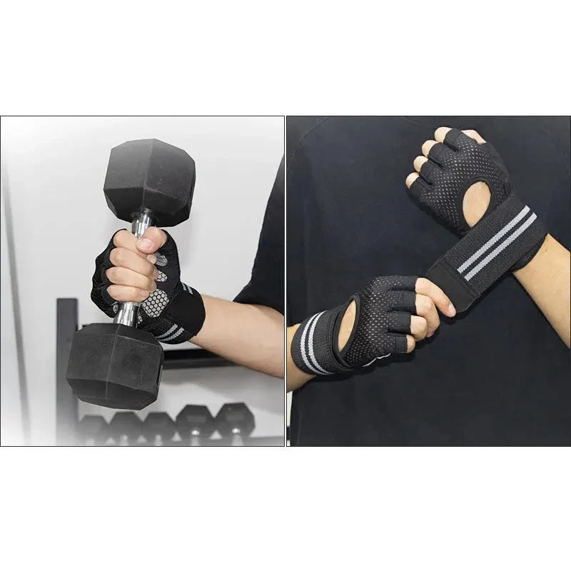 GripPro™ Half-Finger Sports Performance Gloves