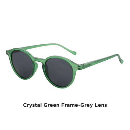 ZENOTTIC™ Retro Polarized Sunglasses – Unisex Small Round Vintage Frame UV400 Goggles (2023–2024 Edition)